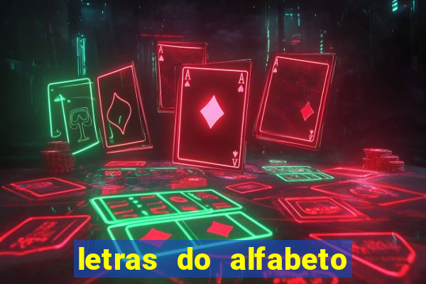 letras do alfabeto personalizadas para imprimir